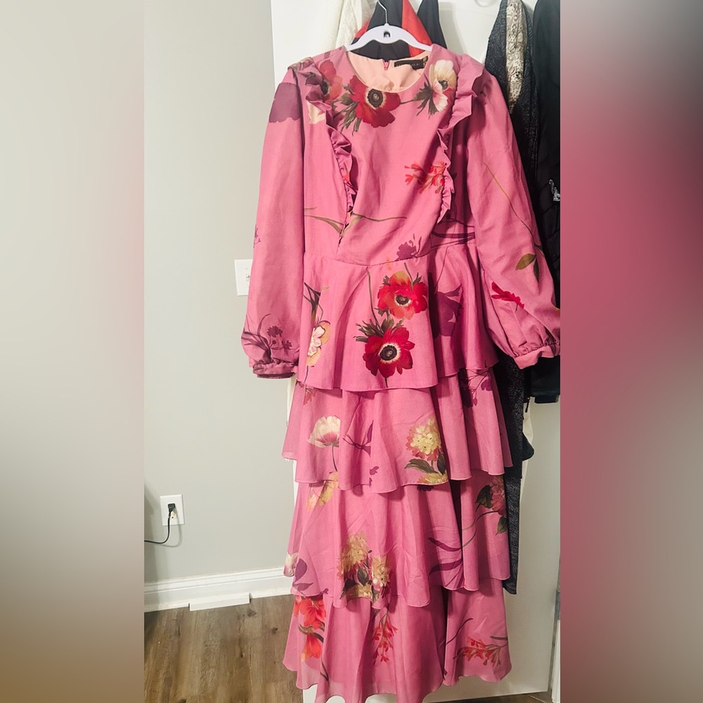 Pink Floral dress